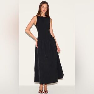 PrettyLittleThing Black Maxi Dress